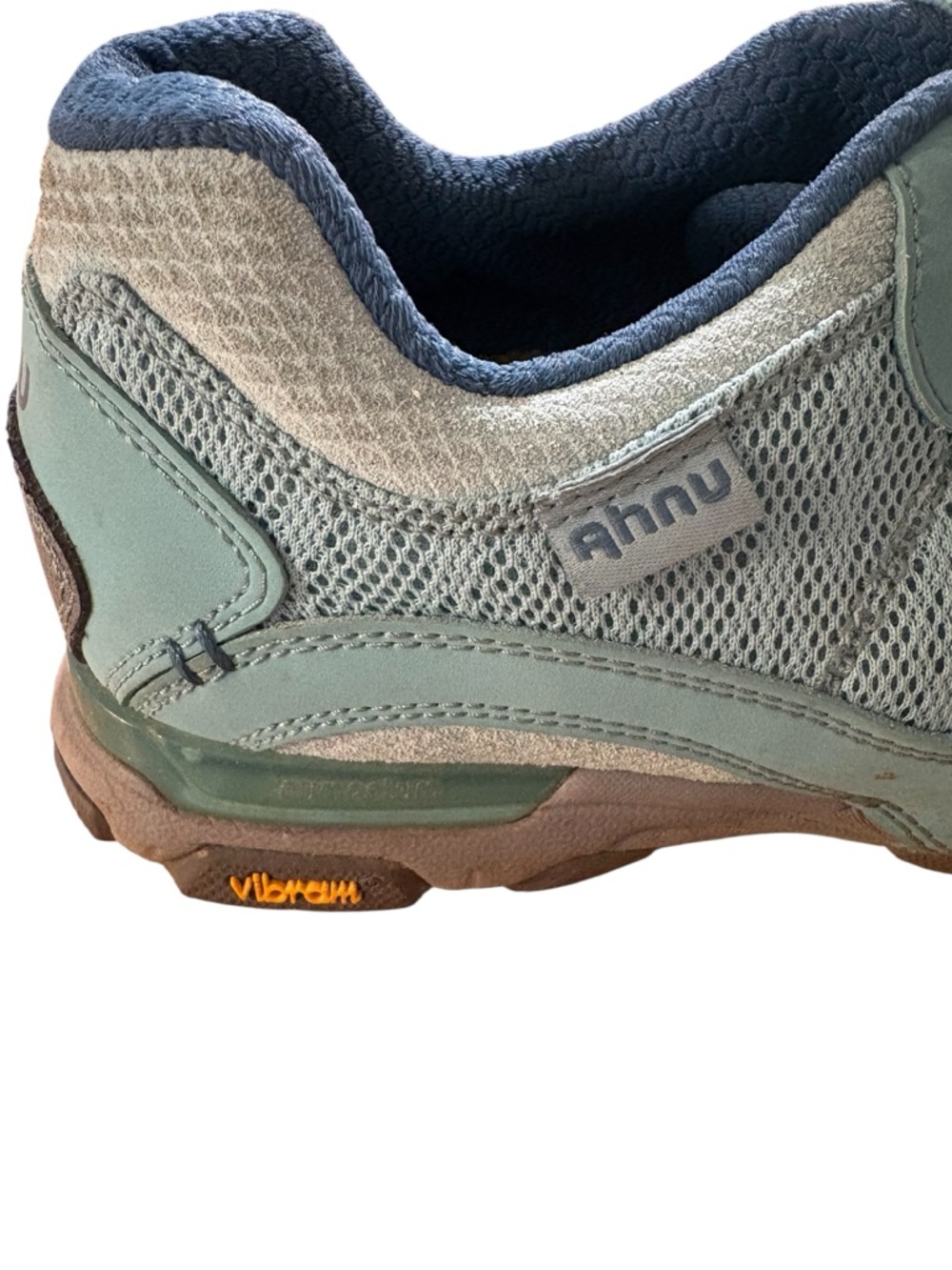 Ahnu Sugarpine II Air Mesh Lagoon Women's Hiking Teal Lace-Up Trail Shoe - Picture 5 of 6